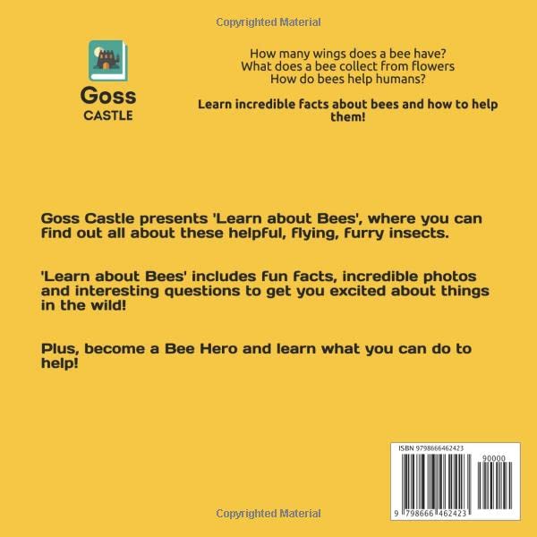 Learn About Bees - First Facts for Kids (First Facts for Kids! The 'Learn About' Series)