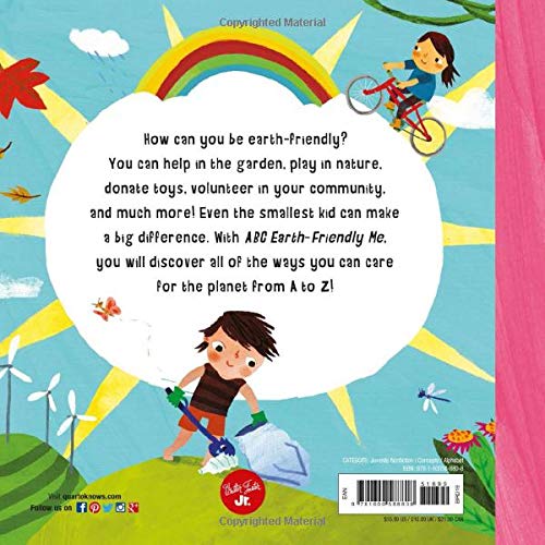 ABC Earth-Friendly Me (ABC for Me): From Action to Zero Waste, here are 26 things a kid can do to care for the Earth!: 7